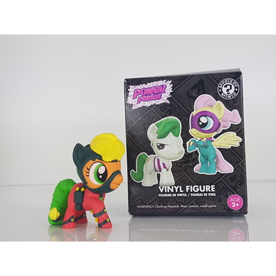 Funko My Little Pony Power Ponies Minis -AppleJack Happy Vinyl Figure