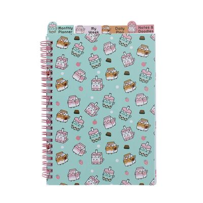 Pusheen The Cat Sips Project Book with Hard Cover Notebook