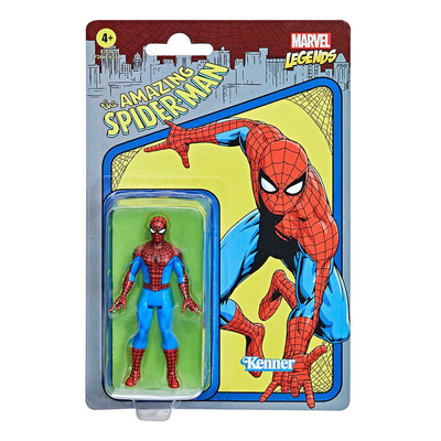 Marvel Legends Retro Collectible 3.75" Action Figure - The Spectacular Spider-man