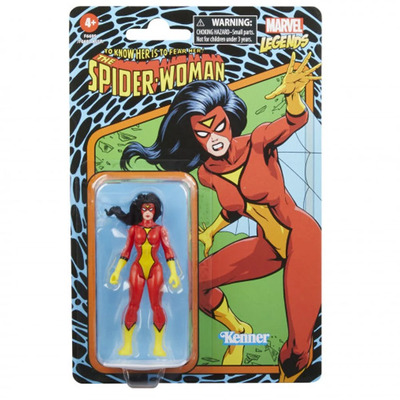 Marvel Legends Retro Collectible 3.75" Action Figure - The Spider-Woman