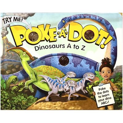 Melissa & Doug Poke-a-Dot - Dinosaurs A to Z Board Book