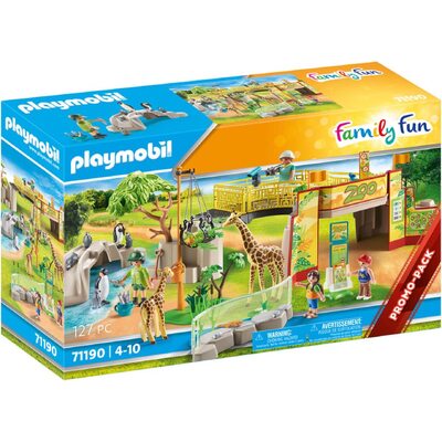 Playmobil Family Fun Adventure Zoo 127pc 71190
