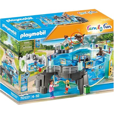 Playmobil Family Fun Day at the Aquarium 129pc 70537