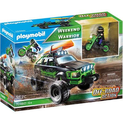 Playmobil Off-Road Action Weekend Warrior 70460 58pc