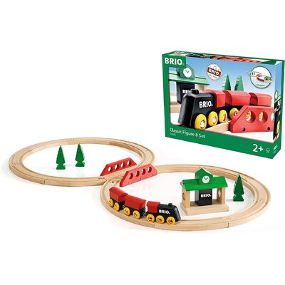 Brio World Classic Figure 8 Set Train Set 22pcs 33028