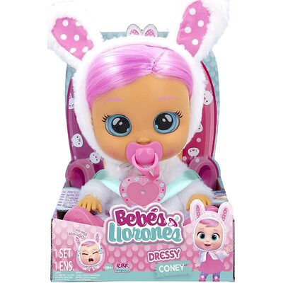 Cry Babies Dressy Coney Interactive Doll