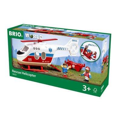 Brio World Rescue Helicopter 36022 4pcs