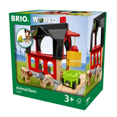 Brio World Animal Barn 6pcs 36012