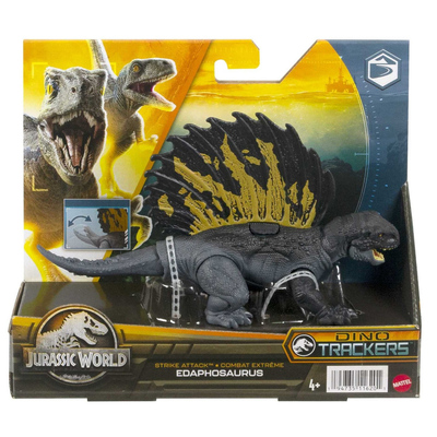 Jurassic World Dino Trackers Strike Attack Dinosaur - Edaphosaurus