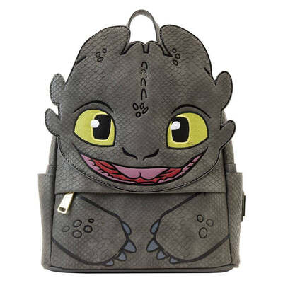 Loungefly How to Train Your Dragon - Toothless Cosplay Mini Backpack