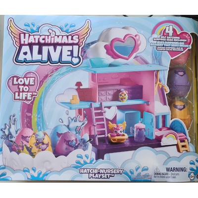 Hatchimals Alive Hatchi-Nursery Playset