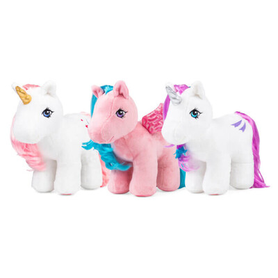 My Little Pony 40th Anniversary Retro Plush set of 3