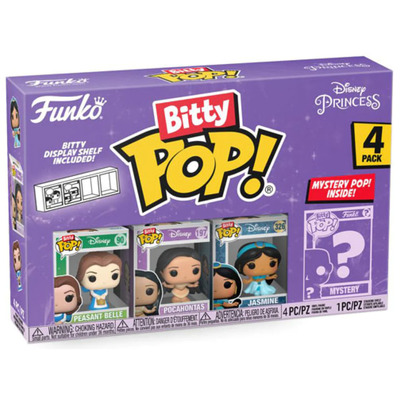 Funko POP Disney Princess - Belle Bitty Pop! 4-Pack