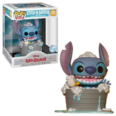 Funko Pop Deluxe Disney Lilo & Stitch- Stitch in Bathtub #1252 Vinyl Figure