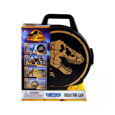Jurassic World CAPTIVZ Dominion Edition Collector Case & Exclusive Dino