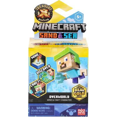 Treasure X Minecraft Sand & Sea Overworld Mine & Craft Character