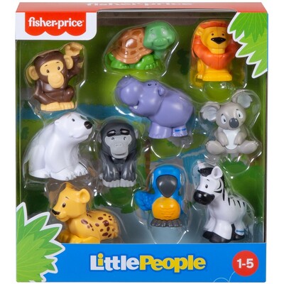 Fisher-Price Little People 10 Figure Animal Pack