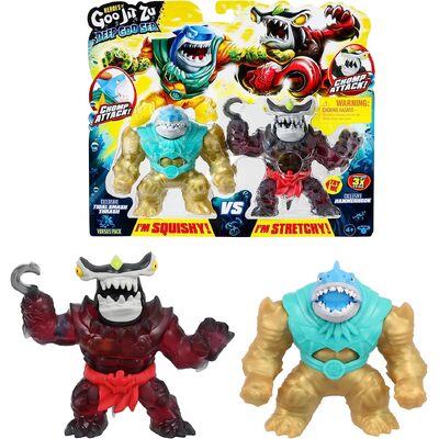 Heroes Of Goo Jit Zu Deep Goo Sea Versus Pack Tidal Smash Thrash VS Exclusive Hammerhook