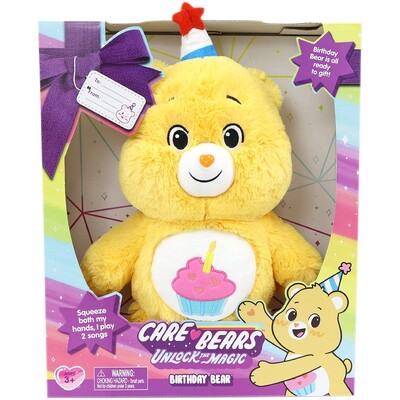 Care Bears Unlock the Magic Birthday Bear Plush