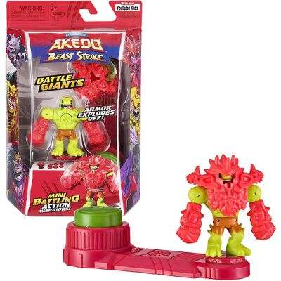Ledgends of Akedo Beast Strike Battle Giants Titan Flyswat