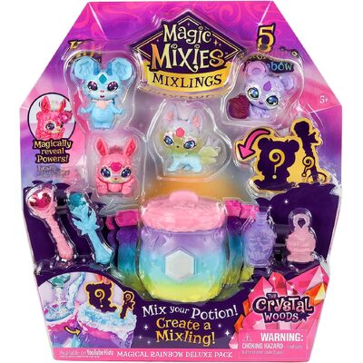 Magic Mixies Mixlings Magical Rainbow Deluxe Pack