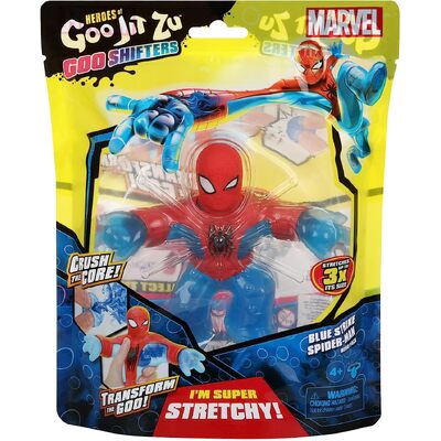 Heroes of Goo Jit Zu Goo Shifters Hero Pack Marvel Blue Strike Spider-Man