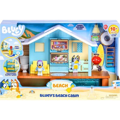 Bluey Beach Cabin Playset