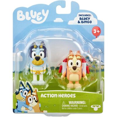 Bluey Figure 2 Pack Action Heroes