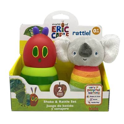 Eric Carle The Very Hungry Caterpillar Koala Shake & Rattle Set 