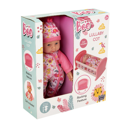 Baby Boo Doll and Lullaby Rocking Cot 