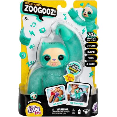 Little Live Pets: Hug n??Hang Zoogooz ??Sensoo Sloth