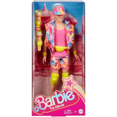 Barbie the Movie Doll Ken Doll In Inline Skating Outfit HRF28