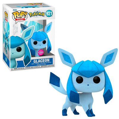 Funko POP Pokemon Glaceon (Flocked) #921 Vinyl Figure