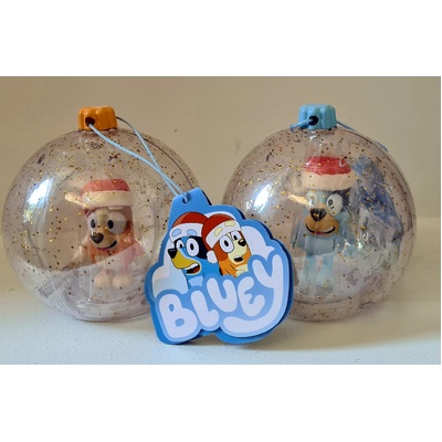 Bluey Toy Ornament Bingo and Bluey