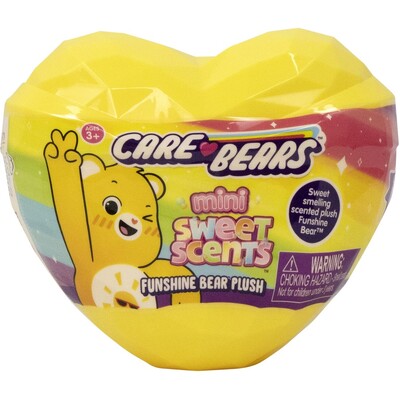 Care Bears Mini Sweet Scents Bears - Funshine Bear Plush