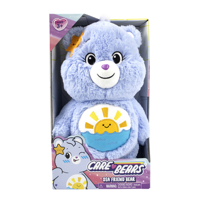Care Bears Unlock The Magic Medium Plush - Sea Friend Bear