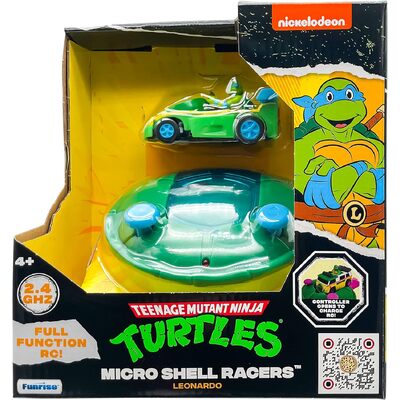 TMNT Teenage Mutant Ninja Turtles Radio Control Micro Shell Racers Leonardo