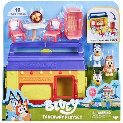 Bluey Takeaway Playset
