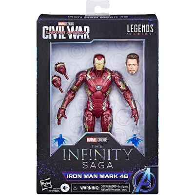 Hasbro Marvel Captain America Civil War Legends Series Iron Man Mark 46