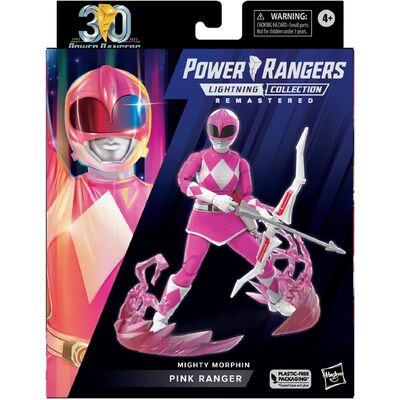 Power Rangers Lightning Collection Remastered Mighty Morphin Pink Ranger Action Figure
