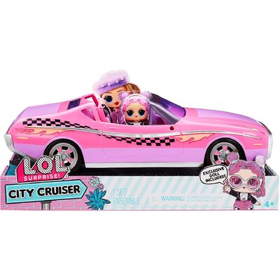 L.O.L. Surprise! City Cruiser Sports Car with Exclusive Doll