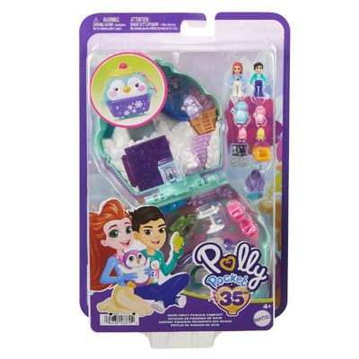 Polly Pocket 35th Anniversary Snow Sweet Penguin Compact