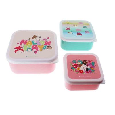 Squishmallows Storage Pots set of 3