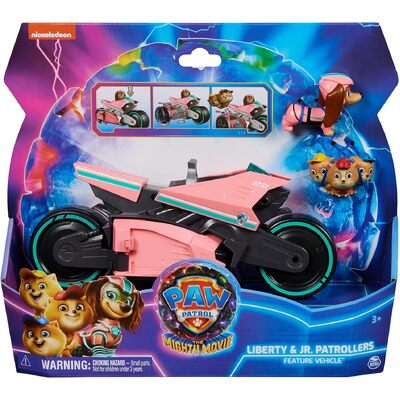 Paw Patrol The Mighty Movie Liberty & Jr. Patrollers Feature Vehicle