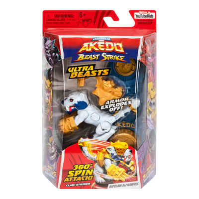Legends of Akedo Beast Strike Ultra Beasts Ripclaw Alphawolf