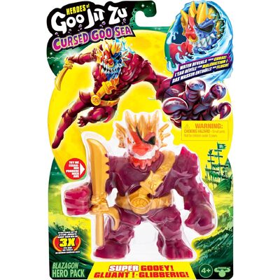 Heroes Of Goo Jit Zu Cursed Goo Sea Blazagon Hero Pack