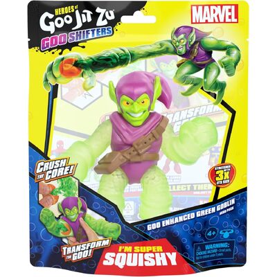 Heroes of Goo Jit Zu Goo Shifters Hero Pack Marvel Goo Enhanced Green Goblin