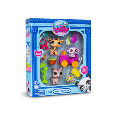 Littlest Pet Shop Safari Play Pack with Virtual Code