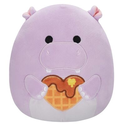 Squishmallows Valentines 2024 7.5" Plush- Hanna the Hippo