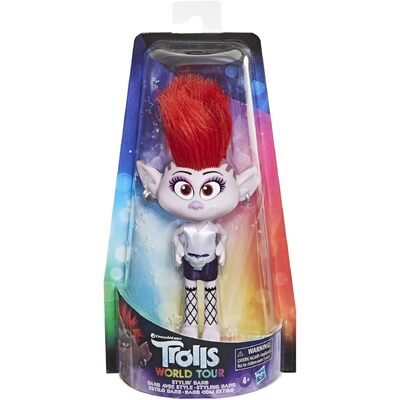 DreamWorks Trolls World Tour Stylin' Barb Doll